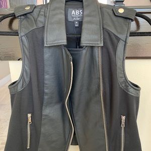 ABS Faux leather vest